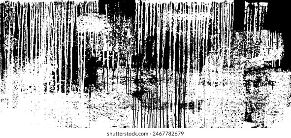 Distress black and white rough background. . Dirty artistic background. Vector illustration