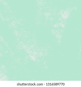Distress Color Texture For Making Your Design Shabby And Aged. Dust And Grain Empty Green Grunge Background. EPS10 vector