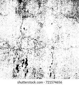 Distress Cracked Texture. Crackle Background. Crack Texture. Empty Design Element. EPS10 vector.