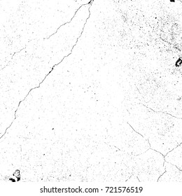 Distress Cracked Texture. Crackle Background. Crack Texture. Empty Design Element. EPS10 vector.