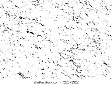 Distress dirty wall overlay texture for your design. Abstract grunge vector illustration.
