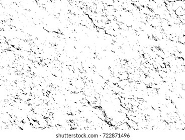 Distress dirty wall overlay texture for your design. Abstract grunge vector illustration.