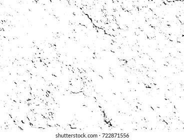 Distress dirty wall overlay texture for your design. Abstract grunge vector illustration.