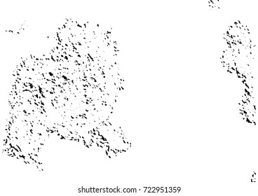 Distress dirty wall overlay texture for your design. Abstract grunge vector illustration.