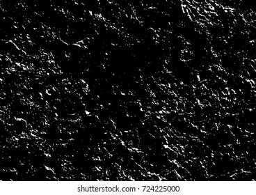 Distress dirty wall overlay texture for your design. Abstract grunge vector illustration.