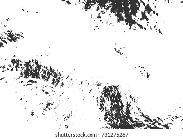 Distress dirty wall overlay texture for your design. Abstract grunge vector illustration.