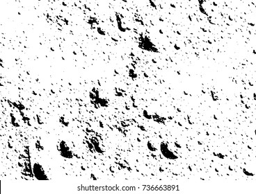 Distress dirty wall overlay texture for your design. Abstract grunge vector illustration.