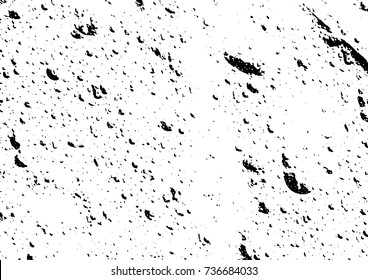Distress dirty wall overlay texture for your design. Abstract grunge vector illustration.