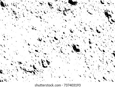 Distress dirty wall overlay texture for your design. Abstract grunge vector illustration.