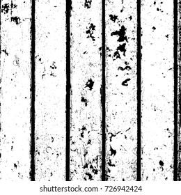 Distress Dry Wooden Overlay Texture For Your Design. Rural plank fence background.  EPS10 vector. 