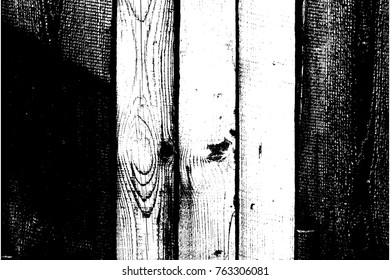 Distress Dry Wooden Planks Overlay Texture For Your Design. Rural grunge artistic template. EPS10 vector.