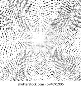Distress grain urban overlay texture. Cloth fiber urban background. Aged stroke dirty backdrop. EPS10 vector.