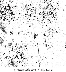 Distress Grainy Light Overlay Texture For Your Design. Empty Grunge Template. EPS10 vector.