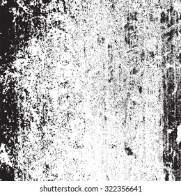 Distress grainy Overlay Texture For Your Design. EPS10 vector.
