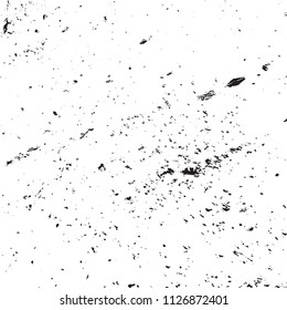 Distress Grainy Texture. Parchment grunge backdrop. Paper overlay background. Empty Weathered Element. EPS10 vector.
