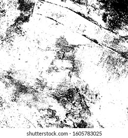 Distress Grainy Texture. Parchment grunge backdrop. Paper overlay background. Empty Weathered Element. EPS10 vector