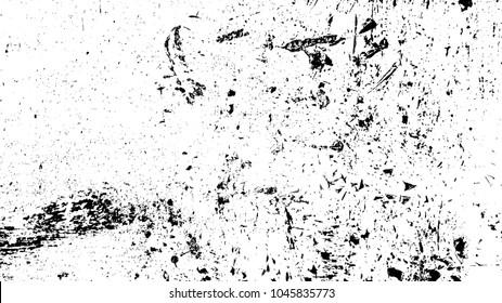 Distress Grainy wide screen Texture . Parchment grunge backdrop. Paper overlay background. Empty Weathered Element. EPS10 vector.