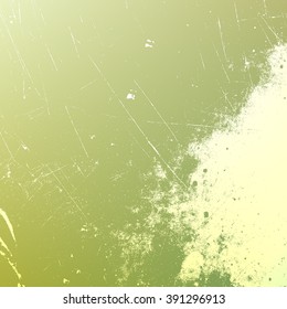 Distress Green Texture For Your Design. EPS10 vector.