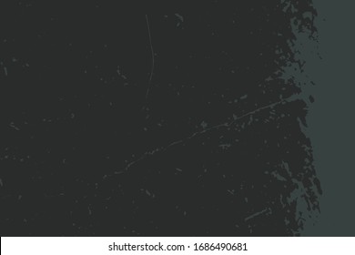 Distress Grey Grainy Texture. Beton grunge backdrop. Cement overlay background. Empty Weathered Concrete wall Element. EPS10 vector.