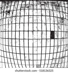 Distress Grid Overlay Texture For Your Design. EPS10 vector.