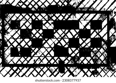 Fondo de Grunge de la angustia. Rasca, grano, ruido, sello de grano. Bolsa negra de pulverización de tinta