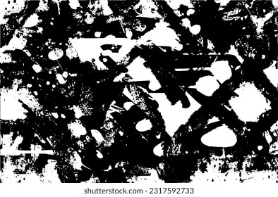 Fondo de Grunge de la angustia. Rasca, grano, ruido, sello de grano. Bolsa negra de pulverización de tinta