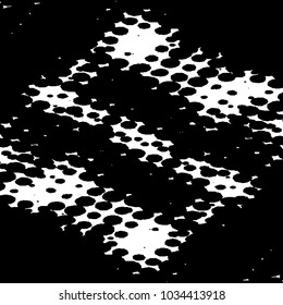 Distress grunge halftone overlay texture. Dirty noise aging design template. EPS10 vector.