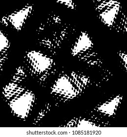 Distress grunge halftone overlay texture. Dirty noise aging design template. EPS10 vector.