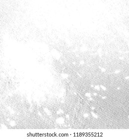 Distress grunge halftone overlay texture. Dirty noise aging design template. EPS10 vector.