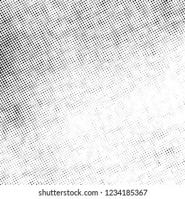 Distress grunge halftone overlay texture. Dirty noise aging design template. EPS10 vector.