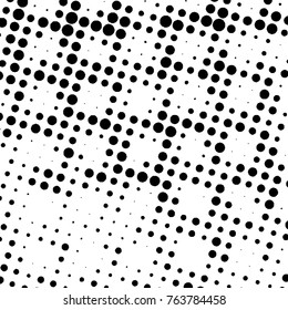 Distress grunge halftone overlay texture. Dirty noise aging design template. EPS10 vector.