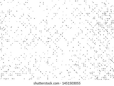 Distress grunge texture background, Old pattern overlay vector, Halftone dot scratch, Black abstract textured
