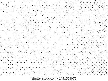 Distress grunge texture background, Old pattern overlay vector, Halftone grungy design, Black abstract textured