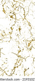 Distress Grunge Texture. Elegant Seamless Pattern. Gold Old, Retro Background. Broken, Cracked Wall Texture. Scratched, Dirt Print. Golden Luxury Grunge Style. Noise Rough Design. Vector Illustration.