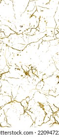 La textura de desgarre de la angustia. Elegante Patrón Sin Marea. Oro Viejo, Fondo Retro. Textura de pared rota y rota. Impresión Scratched, Dirt. Estilo Grunge De Lujo Dorado. Diseño ruidoso. Ilustración vectorial.