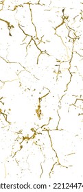 Distress Grunge Texture. Elegant Seamless Pattern. Gold Old, Retro Background. Broken, Cracked Wall Texture. Scratched, Dirt Print. Golden Luxury Grunge Style. Noise Rough Design. Vector Illustration.