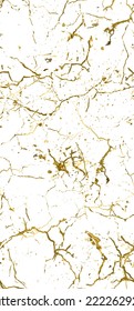 Distress Grunge Texture. Elegant Seamless Pattern. Gold Old, Retro Background. Broken, Cracked Wall Texture. Scratched, Dirt Print. Golden Luxury Grunge Style. Noise Rough Design. Vector Illustration.
