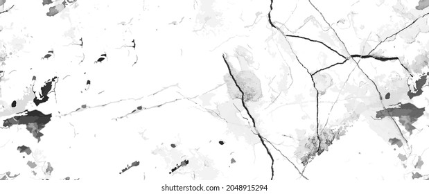 La textura de desgarre de la angustia. Fondo Retro Antiguo De Medio Tono. Textura de pared rota y rota. Impresión Scratched, Dirt. Estilo de Grunge negro y blanco. Diseño ruidoso. Ilustración vectorial.