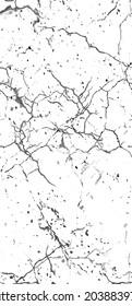 La textura de desgarre de la angustia. Patrón sin inconvenientes. Fondo Retro Antiguo De Medio Tono. Textura de pared rota y rota. Impresión Scratched, Dirt. Estilo de Grunge negro y blanco. Diseño ruidoso. Ilustración vectorial.