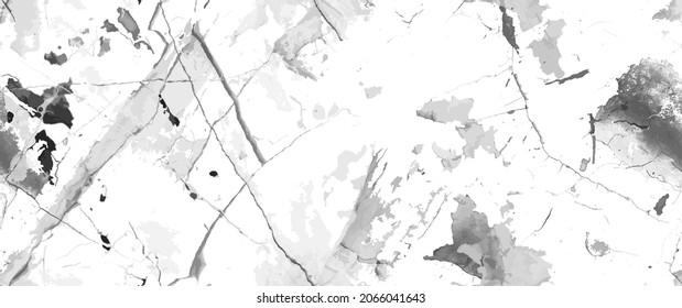 Distress Grunge Texture. Seamless Pattern. Halftone Old, Retro Background. Broken, Cracked Wall Texture. Scratched, Dirt Print. Black and White Grunge Style. Noise Rough Design. Vector Illustration.