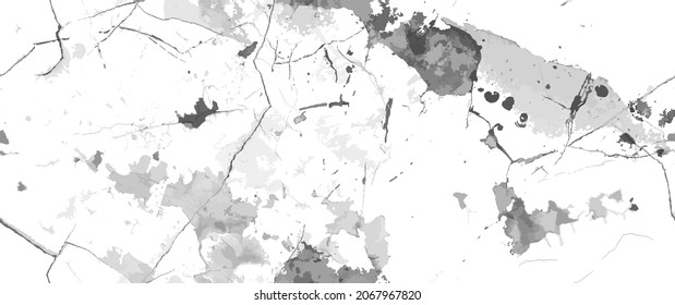 La textura de desgarre de la angustia. Patrón sin inconvenientes. Fondo Retro Antiguo De Medio Tono. Textura de pared rota y rota. Impresión Scratched, Dirt. Estilo de Grunge negro y blanco. Diseño ruidoso. Ilustración vectorial.