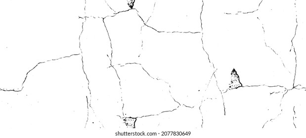 La textura de desgarre de la angustia. Patrón sin inconvenientes. Fondo Retro Antiguo De Medio Tono. Textura de pared rota y rota. Impresión Scratched, Dirt. Estilo de Grunge negro y blanco. Diseño ruidoso. Ilustración vectorial.