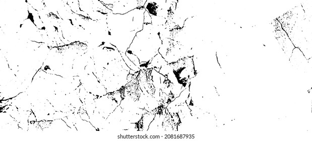 La textura de desgarre de la angustia. Patrón sin inconvenientes. Fondo Retro Antiguo De Medio Tono. Textura de pared rota y rota. Impresión Scratched, Dirt. Estilo de Grunge negro y blanco. Diseño ruidoso. Ilustración vectorial.