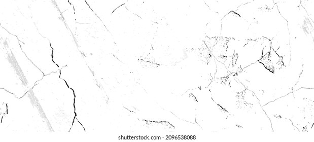 Distress Grunge Texture. Seamless Pattern. Halftone Old, Retro Background. Broken, Cracked Wall Texture. Scratched, Dirt Print. Black and White Grunge Style. Noise Rough Design. Vector Illustration.