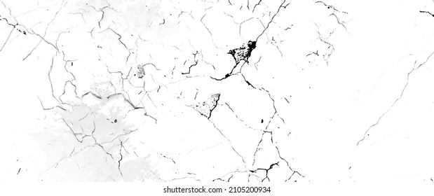 Distress Grunge Texture. Seamless Pattern. Halftone Old, Retro Background. Broken, Cracked Wall Texture. Scratched, Dirt Print. Black and White Grunge Style. Noise Rough Design. Vector Illustration.