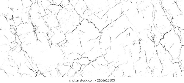 Distress Grunge Texture. Seamless Pattern. Halftone Old, Retro Background. Broken, Cracked Wall Texture. Scratched, Dirt Print. Black and White Grunge Style. Noise Rough Design. Vector Illustration.