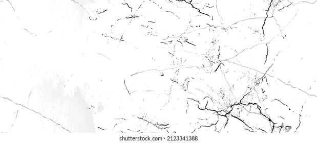 Distress Grunge Texture. Seamless Pattern. Halftone Old, Retro Background. Broken, Cracked Wall Texture. Scratched, Dirt Print. Black and White Grunge Style. Noise Rough Design. Vector Illustration.