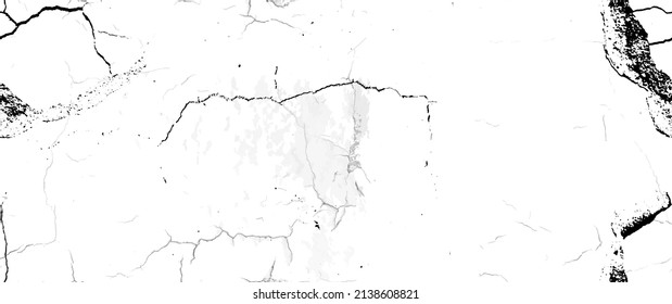 La textura de desgarre de la angustia. Patrón sin inconvenientes. Fondo Retro Antiguo De Medio Tono. Textura de pared rota y rota. Impresión Scratched, Dirt. Estilo de Grunge negro y blanco. Diseño ruidoso. Ilustración vectorial.