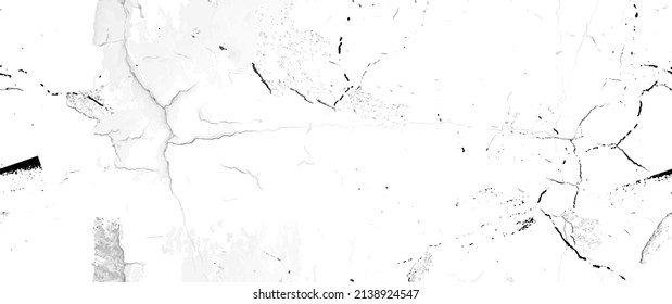 La textura de desgarre de la angustia. Patrón sin inconvenientes. Fondo Retro Antiguo De Medio Tono. Textura de pared rota y rota. Impresión Scratched, Dirt. Estilo de Grunge negro y blanco. Diseño ruidoso. Ilustración vectorial.
