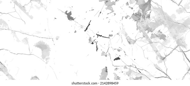 La textura de desgarre de la angustia. Patrón sin inconvenientes. Fondo Retro Antiguo De Medio Tono. Textura de pared rota y rota. Impresión Scratched, Dirt. Estilo de Grunge negro y blanco. Diseño ruidoso. Ilustración vectorial.